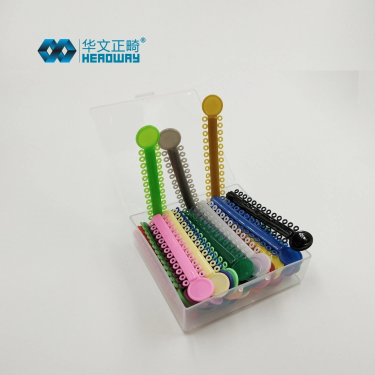 Orthodontic Rubber Bands Ligature Tie with CE ISO FDA
