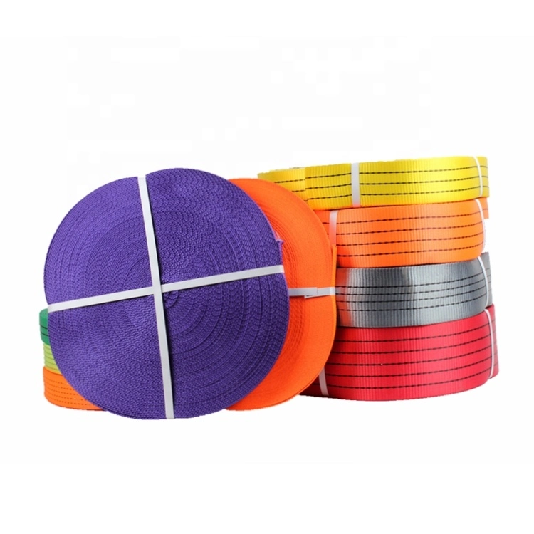 CE Approved Factory 4.0mm Thickness Reinforced Heavy Duty Webbing Band Strap for Towing Strap