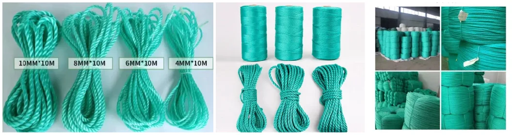 High Quality Braided/Twist Nylon Ropes Customized Color/Size Packaging Ropes, Nylon Rope for Truck Towing, Strong Pull, Industrial Sling, Safety Rope