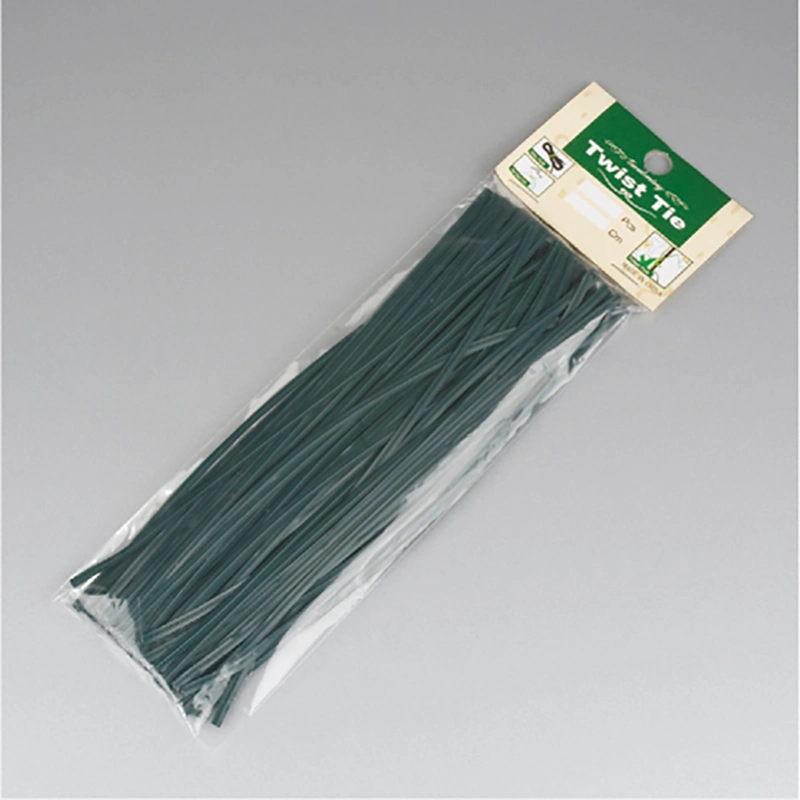 FT-8009 China Wholesale Plastic Reusable Twist Tie Heavy Duty Soft Wire Tie for Gardening, Home, Office