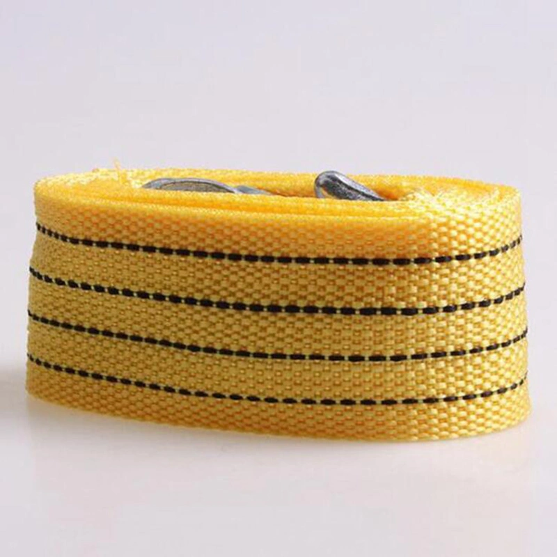 Car Tow Rope with Hook 3m 3tons Car Towing Rope Strap Bl12882