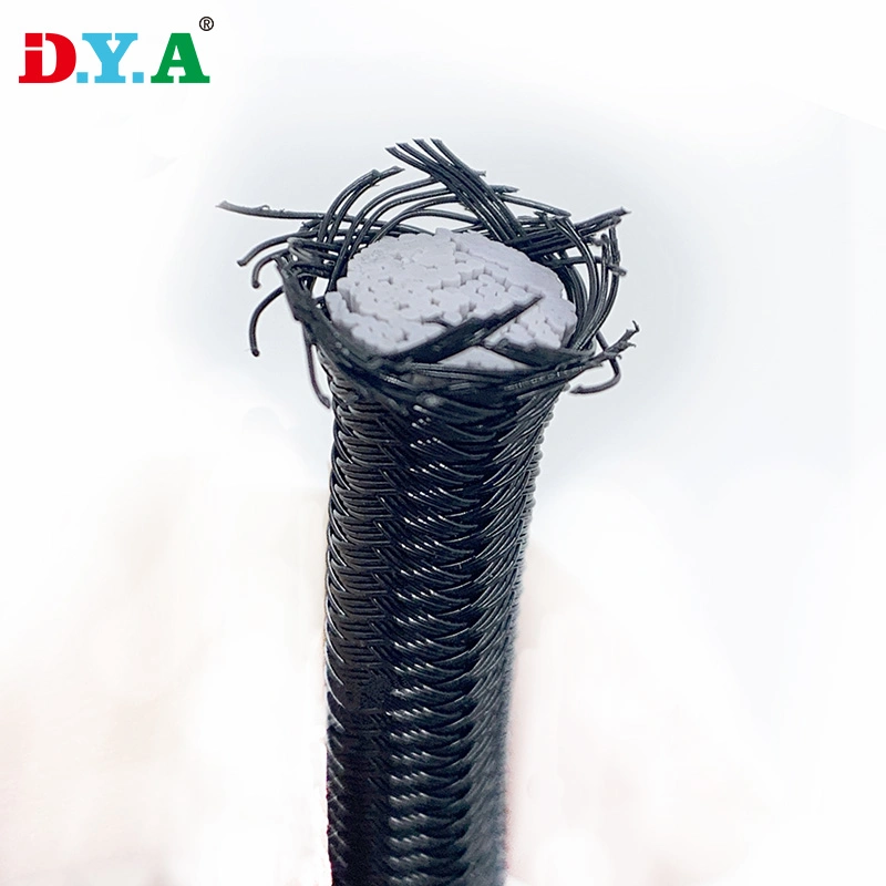 Custom Width 8-12mm Heavy Duty Tie Down Elastic Rope Polyethylene Latex Bungee Cord for Trampoline