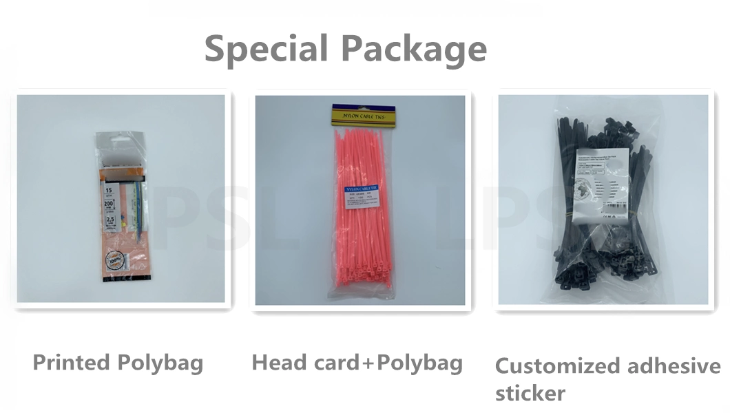 Self-Locking Soft Nylon Releasable Cable Ties Cable Ties Nylon 66 Plastic Heavy Duty Cable Ties
