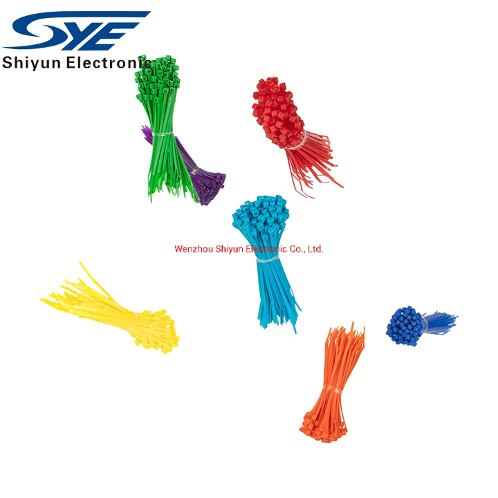 Hot Sale Safe Non-Toxic Brand Type Marker Nylon Rubber Flexible Cable Tie