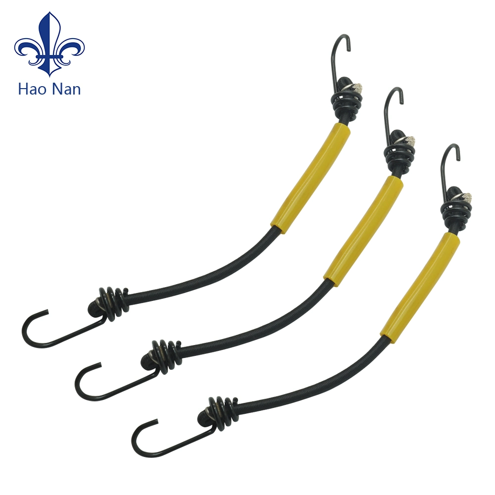 High Quality Rubber Bungee Cord with Metal Hook