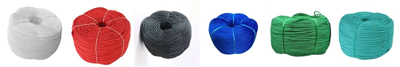 High Quality Braided/Twist Nylon Ropes Customized Color/Size Packaging Ropes, Nylon Rope for Truck Towing, Strong Pull, Industrial Sling, Safety Rope