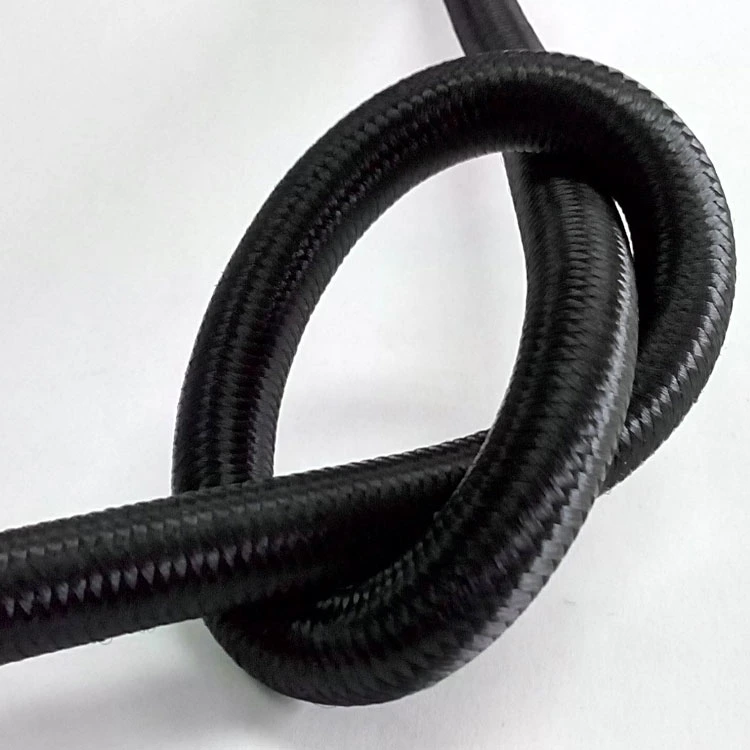 12mm Black Imported Rubber String Elastic Cord for Bungee
