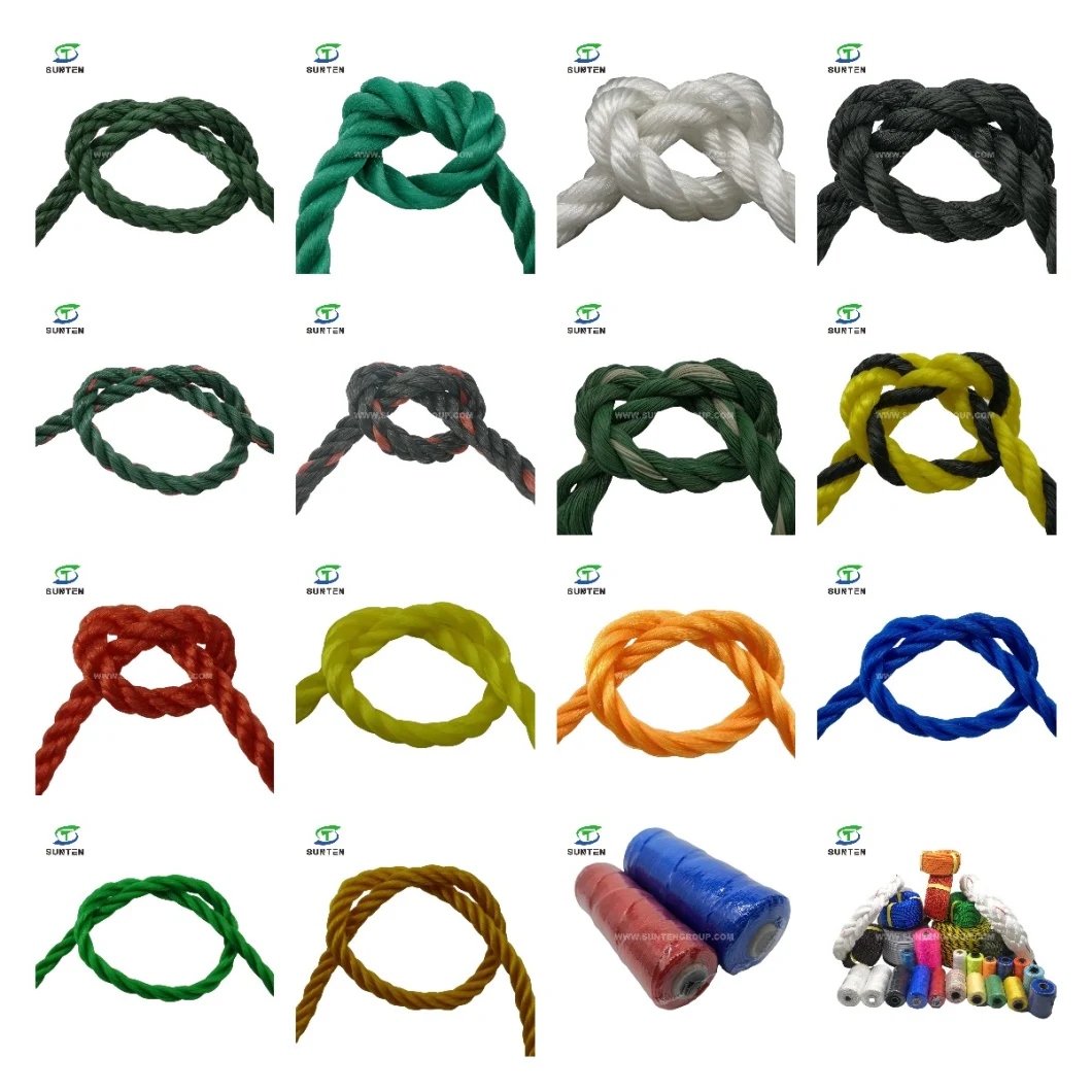 Factory Price Double Braided Climbing/Tow/Static/Safety Rope in Polyester/PP/Polypropylene/Polyamide/Nylon/PA