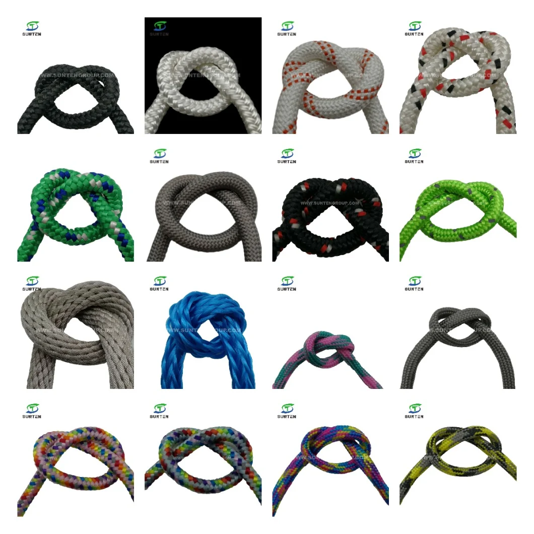 Factory Price Double Braided Climbing/Tow/Static/Safety Rope in Polyester/PP/Polypropylene/Polyamide/Nylon/PA